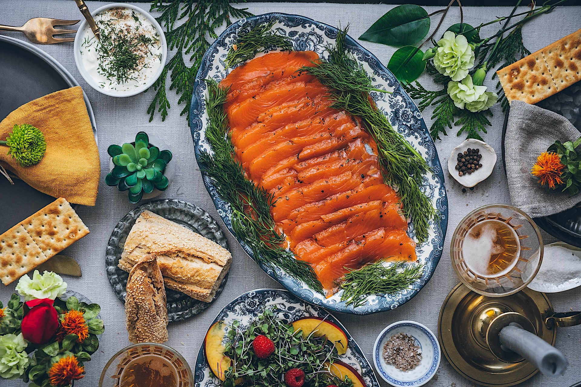 Marinated salmon. The best way to eat salmon at home
