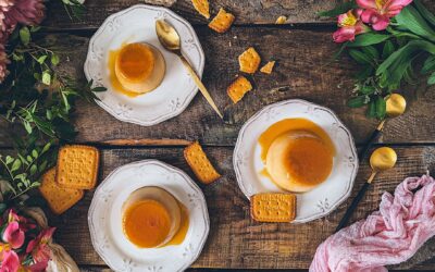 Flan de galletas o de lo que tú quieras